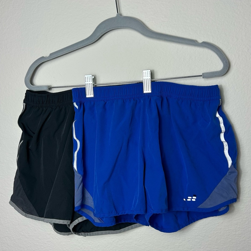 Set of 2 - BCG Women’s Mesh Pieced Shorts